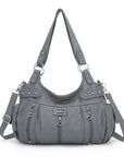 Stylish women's large capacity shoulder bags and hobo bags-Angelkiss Bag