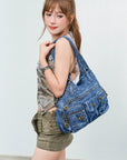 Cargo Pocket Hobo Shoulder Bag