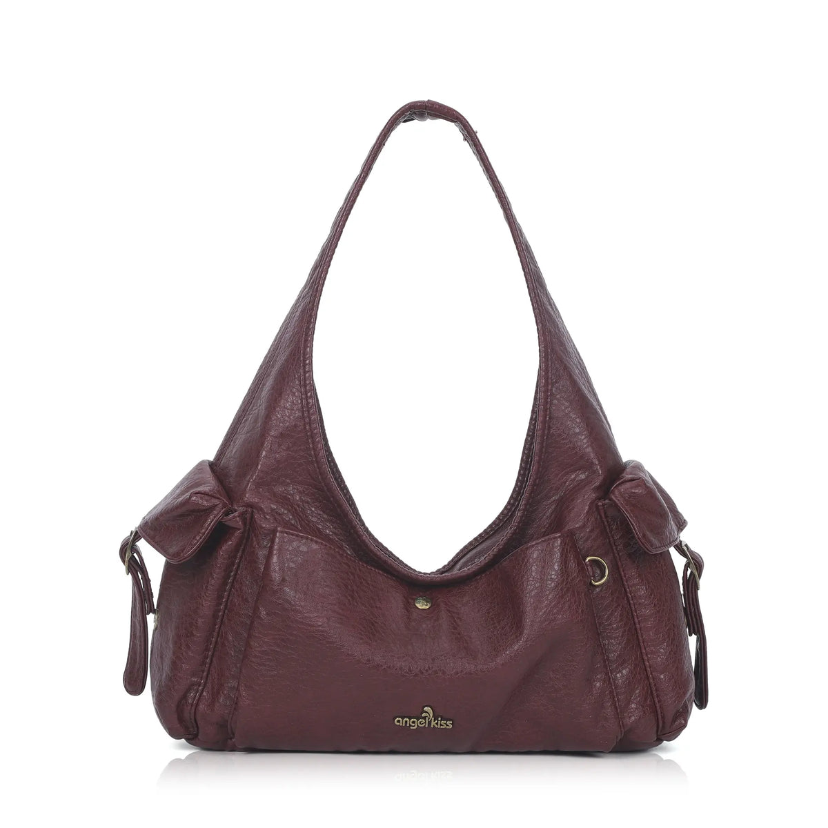 Vintage Moto Crescent Shoulder Bag