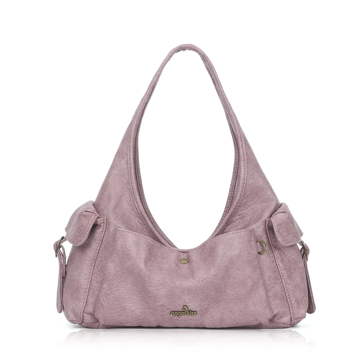 Vintage Moto Crescent Shoulder Bag