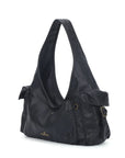 Vintage Moto Crescent Shoulder Bag