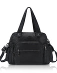 Relaxed Carryall Shoulder Bag with Long Handles