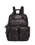 Retro large capacity stylish comfortable durable backpack-Angelkiss Bag