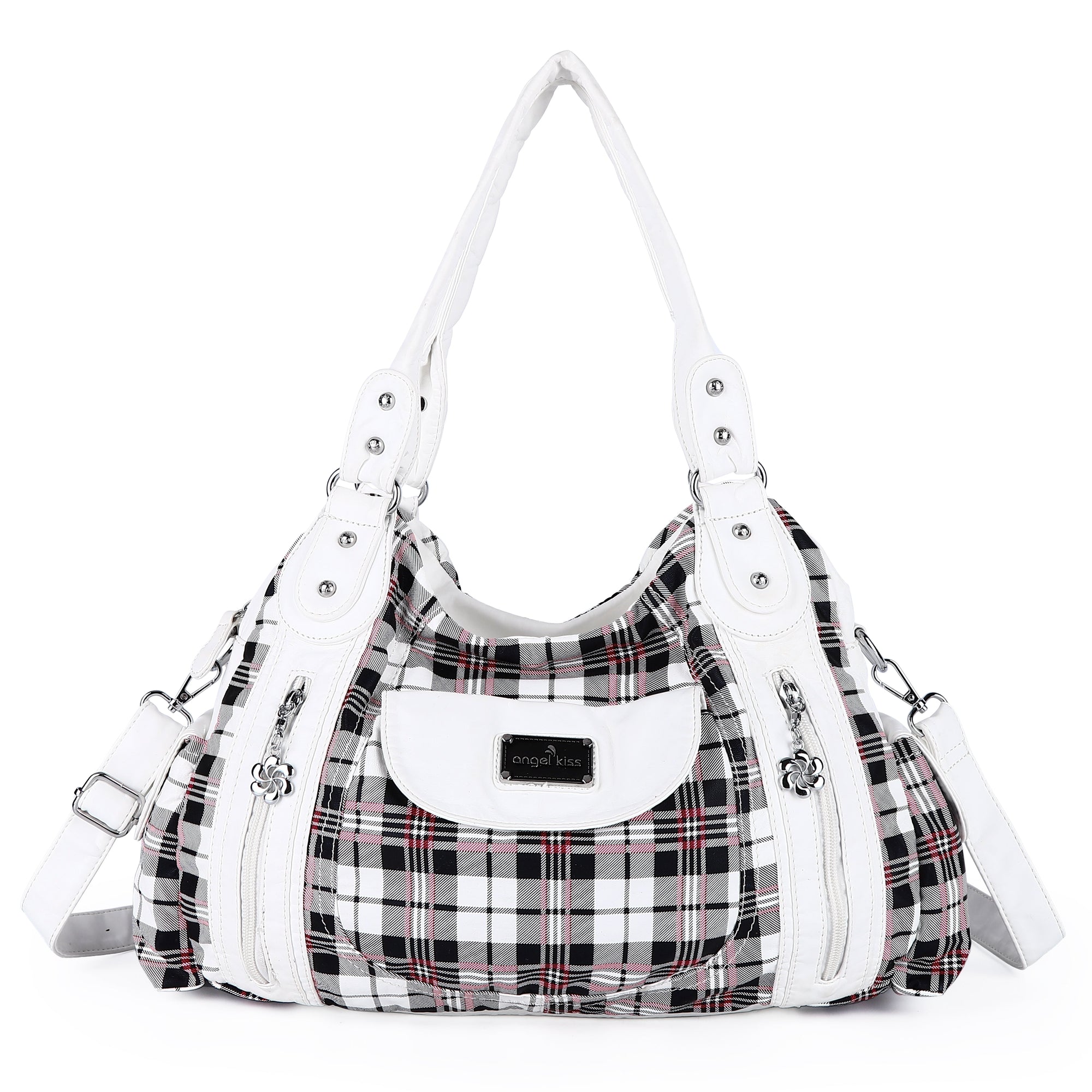 Fashion Washed Leather Bobo Shoulder Bag-Angelkiss Bag