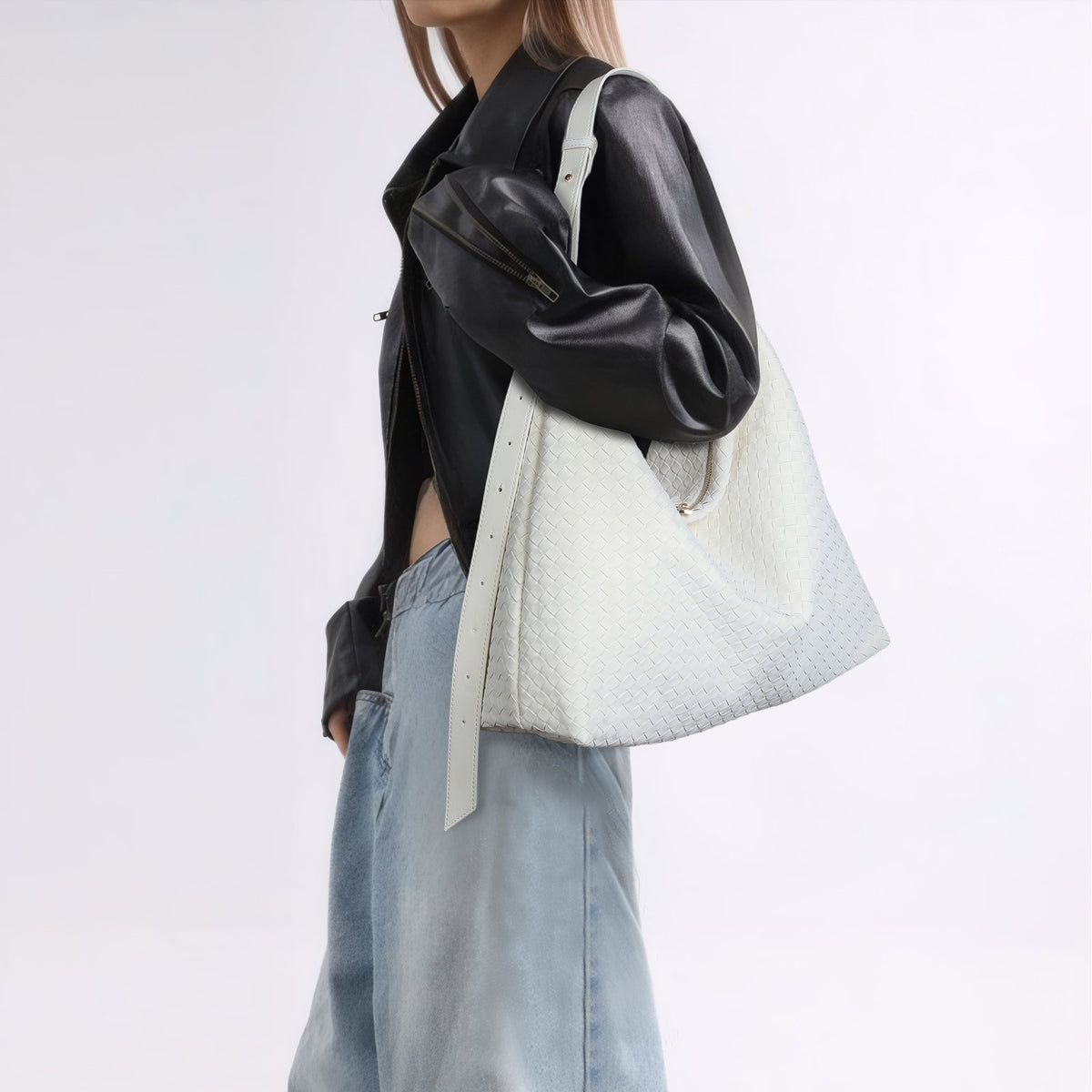 Angel Kiss vintage woven bag women's tote bag-Angelkiss Bag
