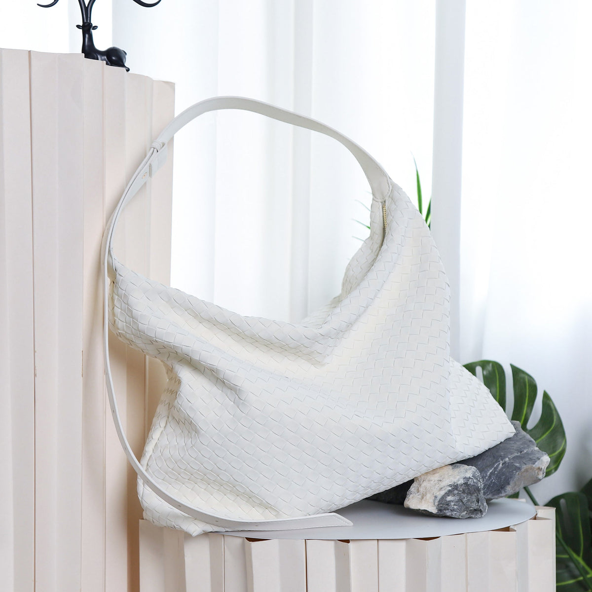 Angel Kiss vintage woven bag women's tote bag-Angelkiss Bag