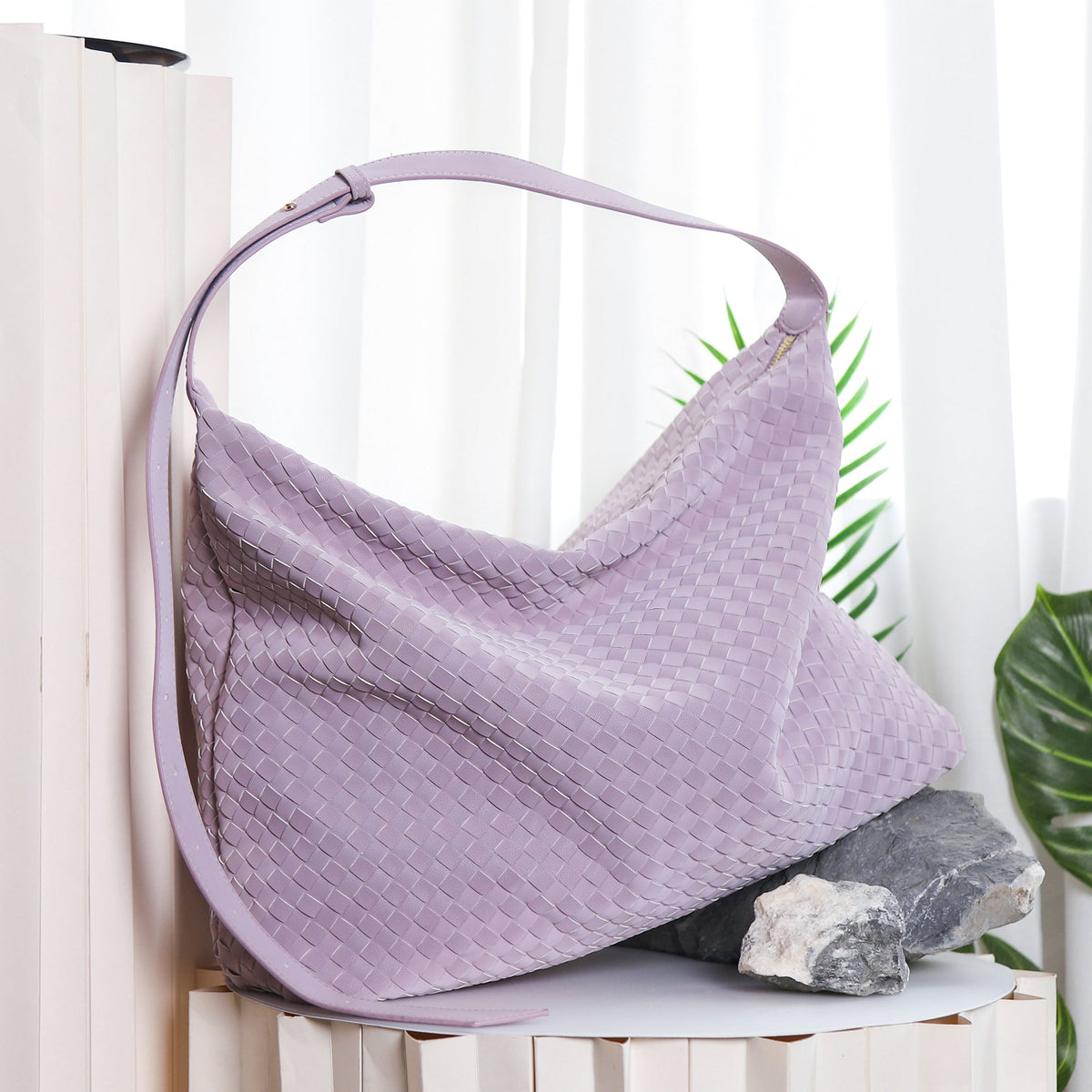 Angel Kiss vintage woven bag women's tote bag-Angelkiss Bag