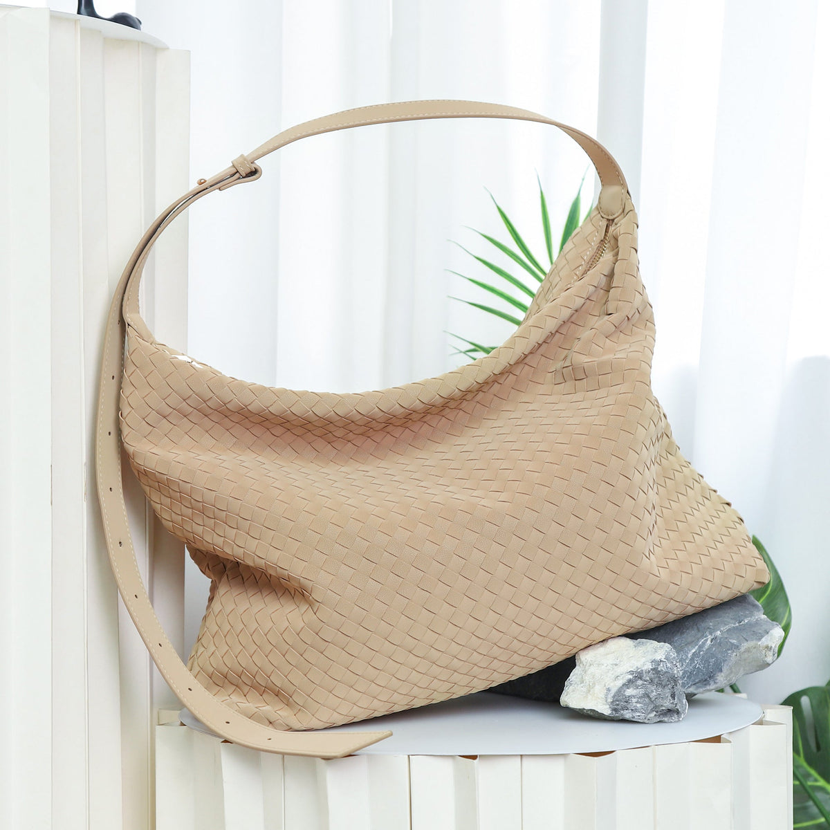 Angel Kiss vintage woven bag women's tote bag-Angelkiss Bag