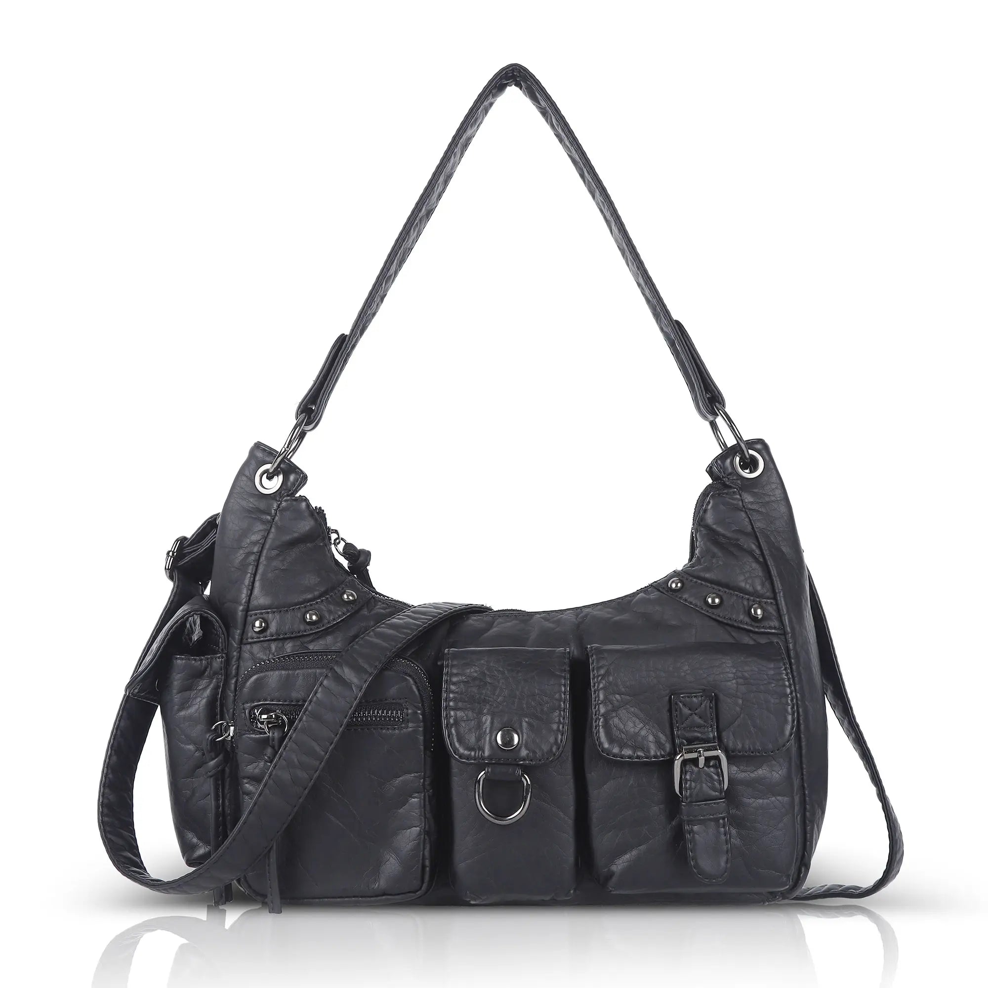 Small Multi-Pocket Shoulder &amp; Crossbody Bag