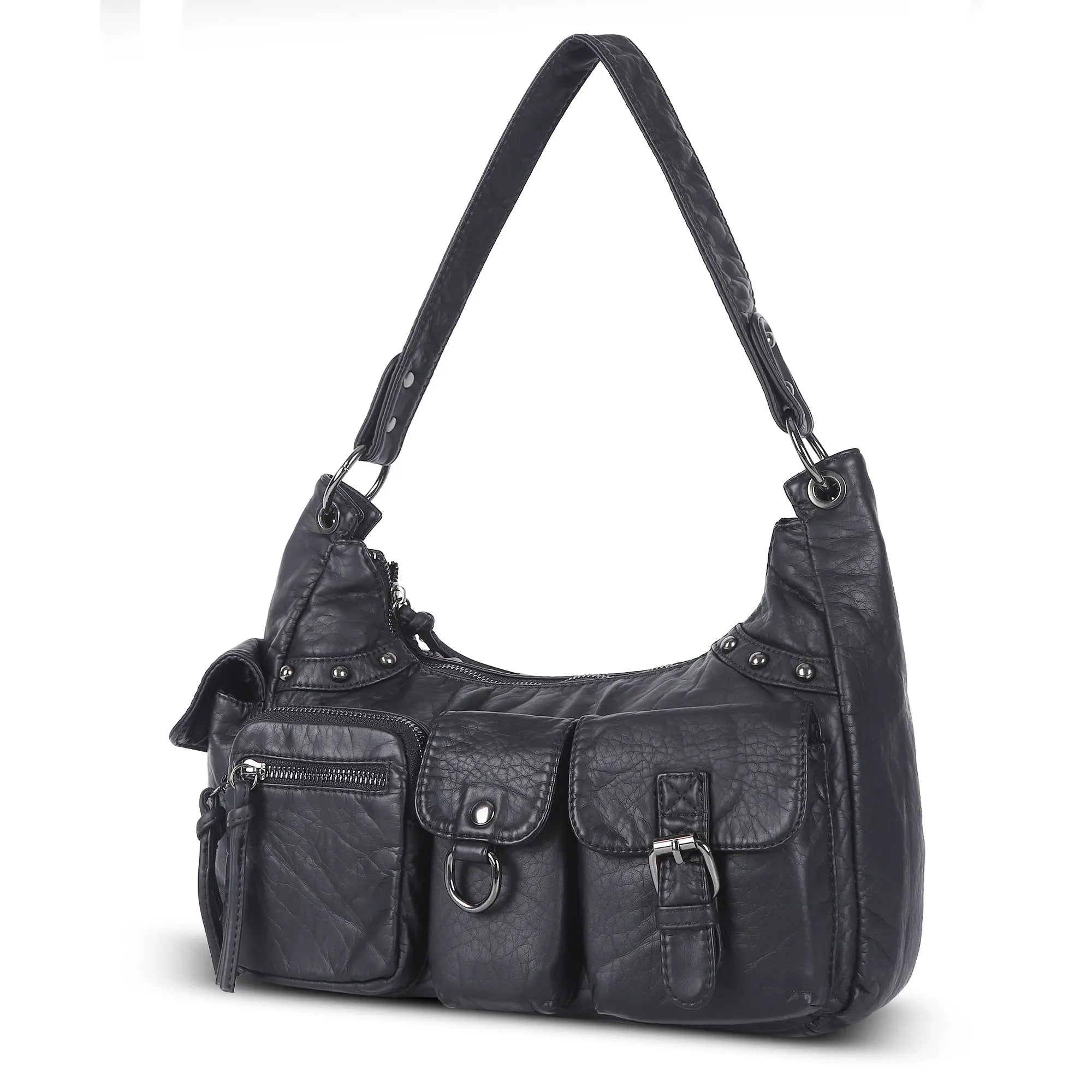 Small Multi-Pocket Shoulder &amp; Crossbody Bag