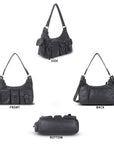 Small Multi-Pocket Shoulder & Crossbody Bag