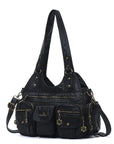Cargo Pocket Hobo Shoulder Bag