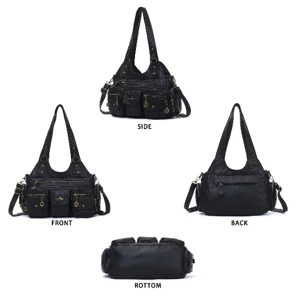 Cargo Pocket Hobo Shoulder Bag