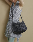 Women's Biker Purses Moto Shoulder Bag Medium Studded Handbags