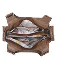 Women’s 2000s Cargo Multi-Pocket Shoulder Bag with Crossbody Strap