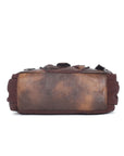 Vintage Utility Organizer Shoulder Bag
