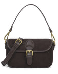 Mini Suede Convertible Shoulder Bag