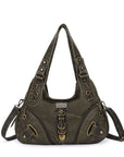 Hobo style retro shoulder purse-Angelkiss Bag