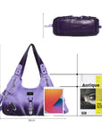 Hobo tie-dye roomy Shoulder Handbag-Angelkiss Bag