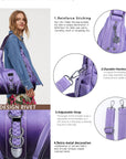 Hobo tie-dye roomy Shoulder Handbag-Angelkiss Bag