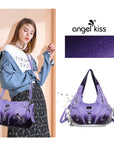 Hobo tie-dye roomy Shoulder Handbag-Angelkiss Bag