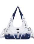Hobo tie-dye roomy Shoulder Handbag-Angelkiss Bag