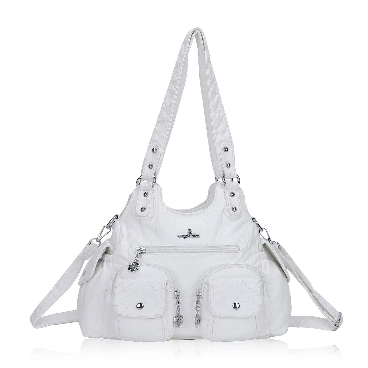 Tie-Dye Bag Womens Y2K Hobo Purse Faux Leather
