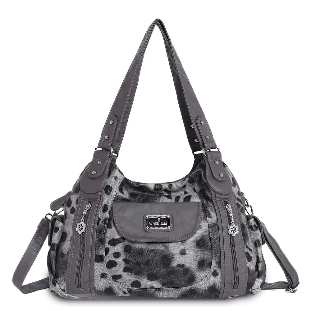 Adjustable Strap Printed Hobo Shoulder bag