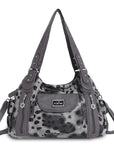 Adjustable Strap Printed Hobo Shoulder bag