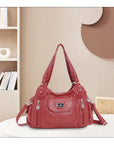 Women  handbag with High Quality Washed PU and Multi-pack-Angelkiss Bag