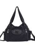 Women  handbag with High Quality Washed PU and Multi-pack-Angelkiss Bag
