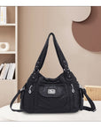 Women  handbag with High Quality Washed PU and Multi-pack-Angelkiss Bag