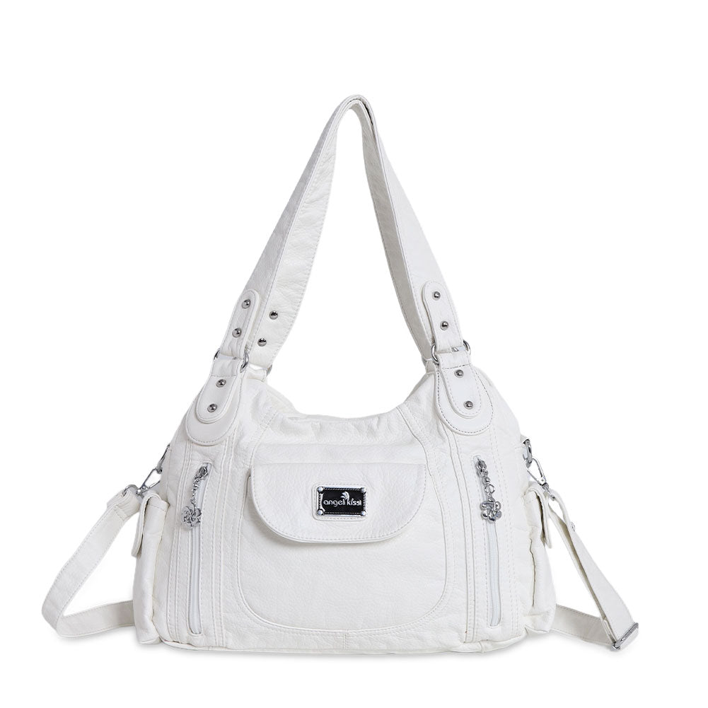 Women  handbag with High Quality Washed PU and Multi-pack-Angelkiss Bag