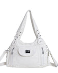 Women  handbag with High Quality Washed PU and Multi-pack-Angelkiss Bag