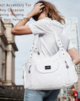Women  handbag with High Quality Washed PU and Multi-pack-Angelkiss Bag