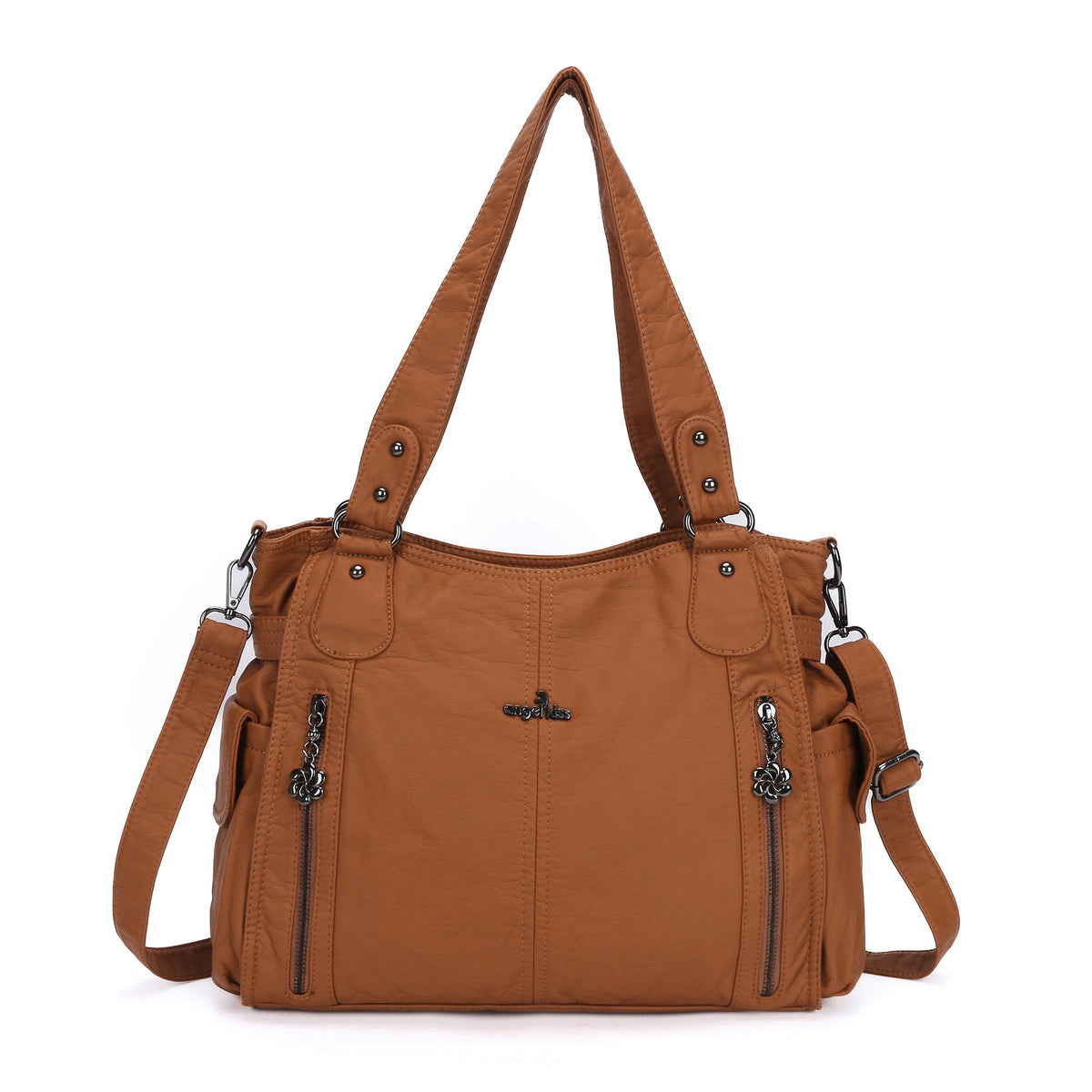 Angel Kiss Ladies solid color vintage handbag-Angelkiss Bag