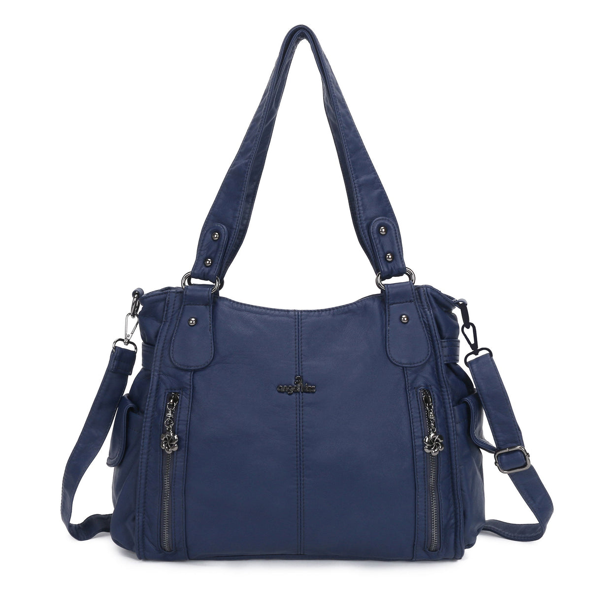 Angel Kiss Ladies solid color vintage handbag-Angelkiss Bag