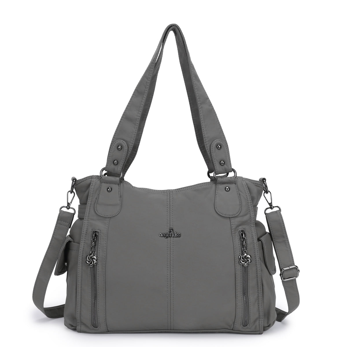 Angel Kiss Ladies solid color vintage handbag-Angelkiss Bag