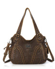 Vintage Multi Pocket Crossbody Hobo Bag