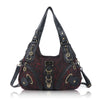 LEOPARD BURGUNDY