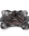 Cloud-Inspired Tie-Dye Large Hobo Shoulder Bag