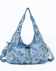 Hobo denim  Comfort  Adjustability Shoulder Handbag-Angelkiss Bag