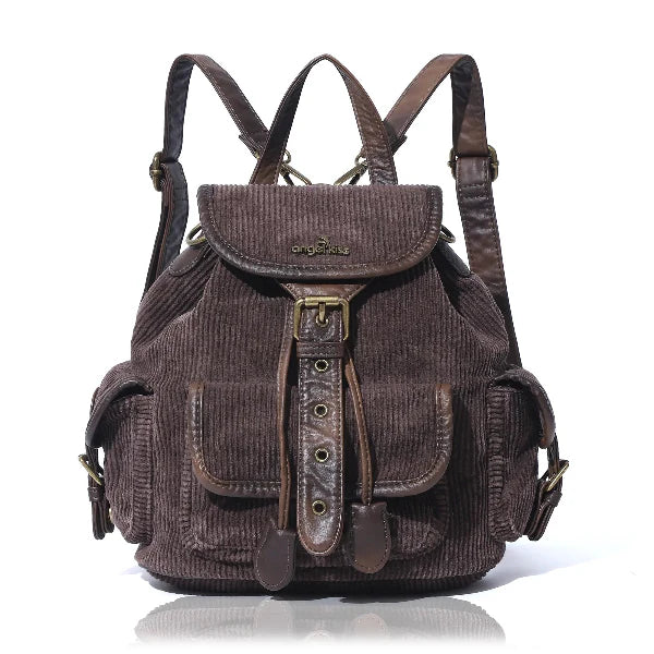 distressed leather mini backpack Vintage Corduroy 6 Back-to-School Items from Steampunk Mini Leather Backpack Bravel Size:50lb - 500yd