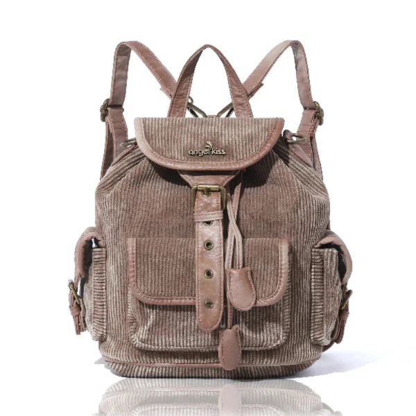 Vintage Corduroy Backpack