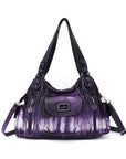 Adjustable Strap Printed Hobo Shoulder bag