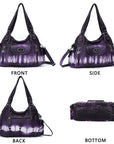Adjustable Strap Printed Hobo Shoulder bag