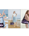 Adjustable Strap Printed Hobo Shoulder bag