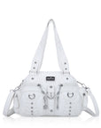 Washed Desigher Handbag For Women with Multi pockets-Angelkiss Bag