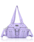 Washed Desigher Handbag For Women with Multi pockets-Angelkiss Bag