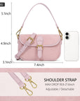 Mini Suede Convertible Shoulder Bag